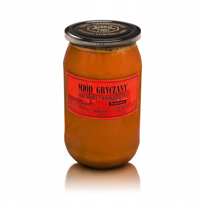 Pohánka Honey 1050g Odpor! Surové, surové