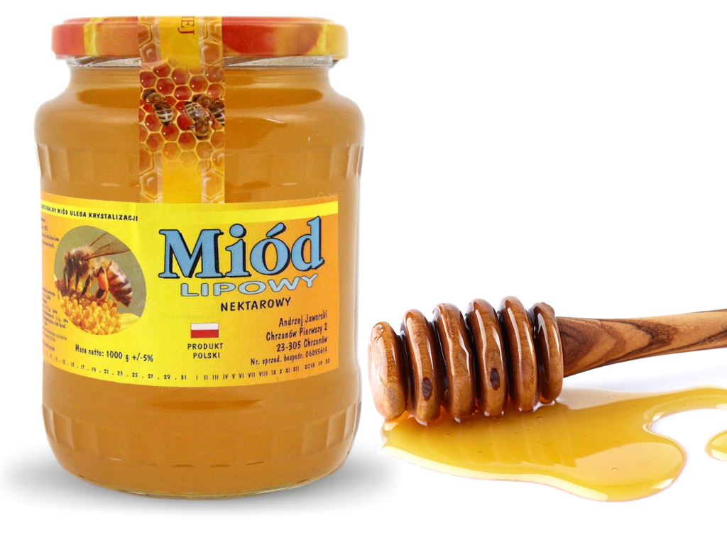 Linden Honey 1kg, zdravý, lahodný med od júla