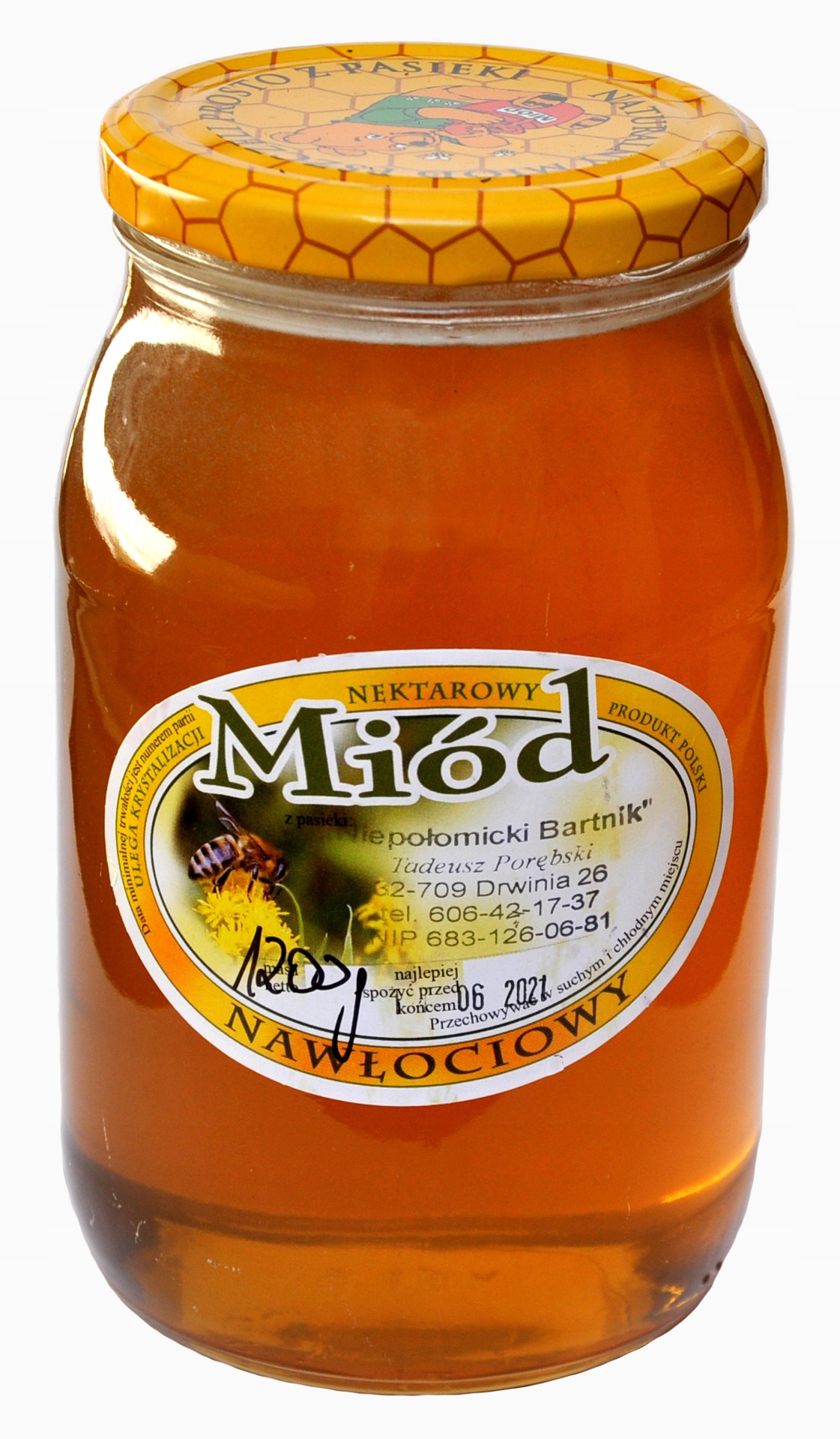 HONEY BARTNIK NIEPOŁOMICKI 1,2KG