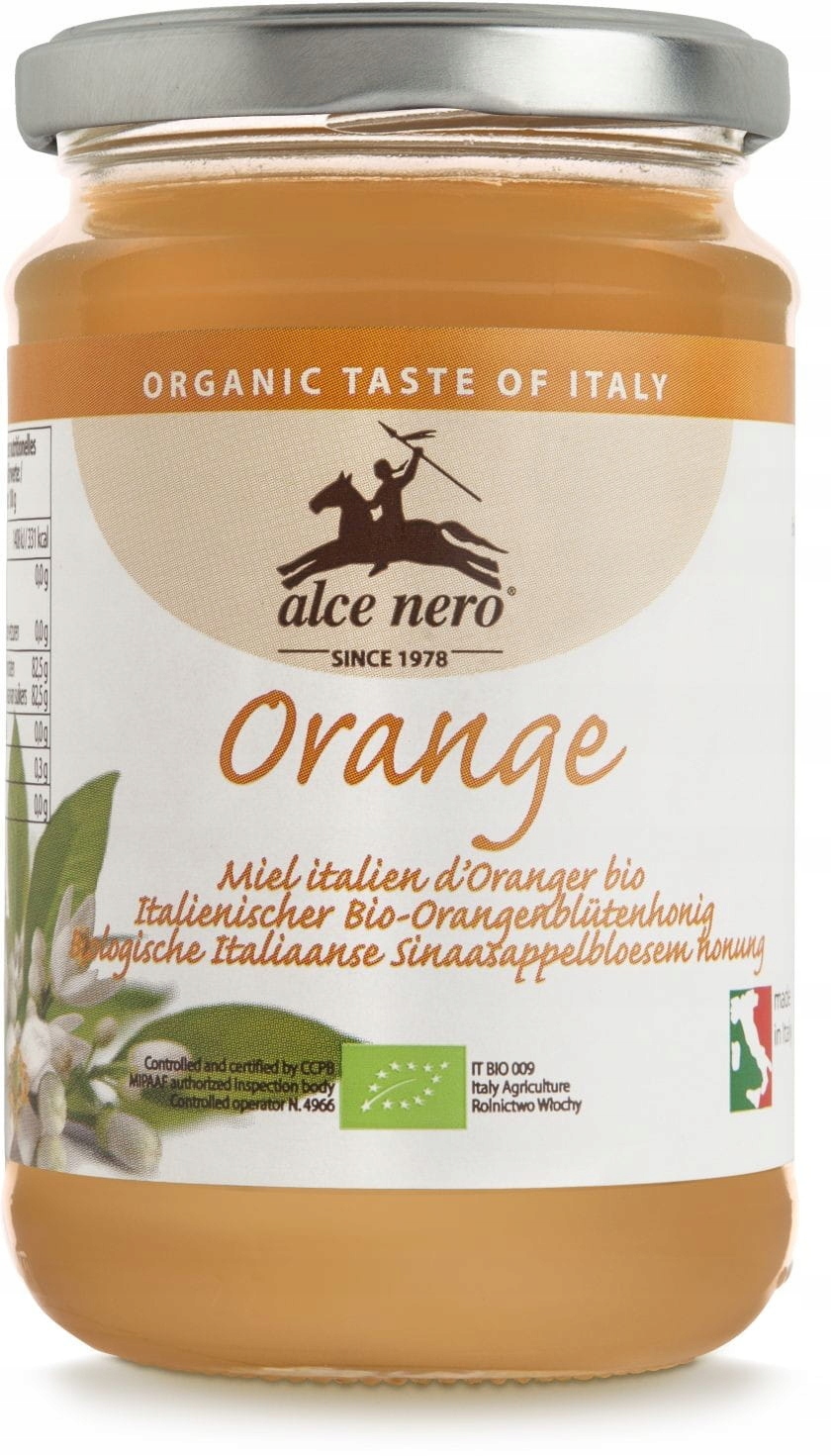Orange Honey Bio 400 G - ALCE NERO