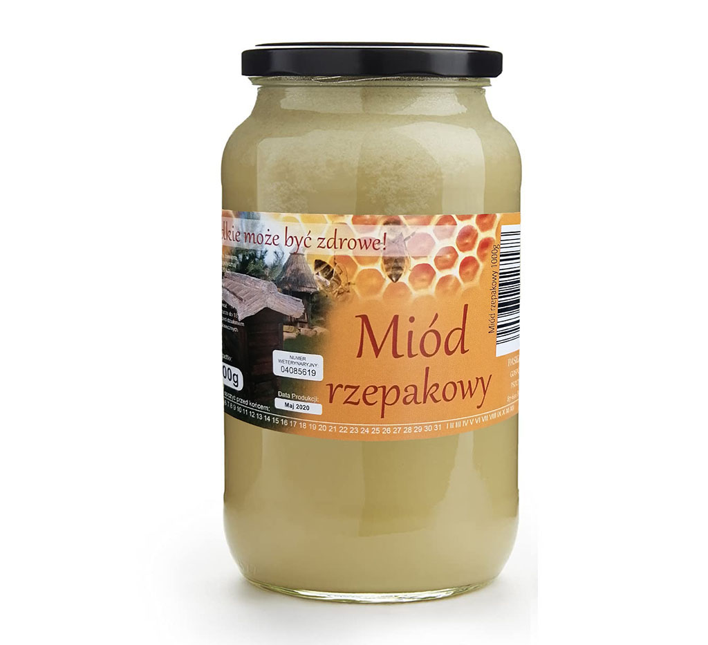 Med repky 1000 g prírodné čerstvé