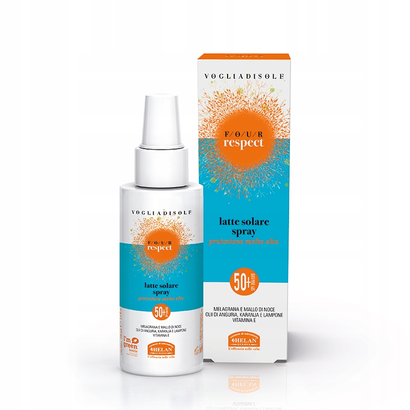 Slnečné okuliare pre telo SPF 50+ v spreji