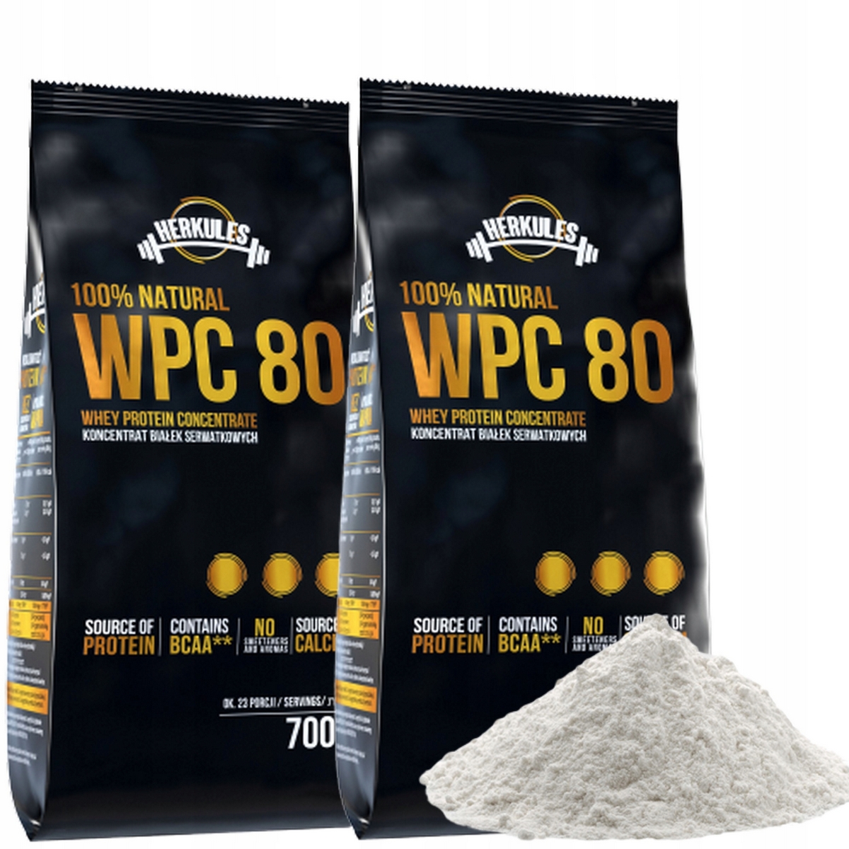 Proteín - Mlekovita Herkuly WPC 80 1400 Protein Whey Protein