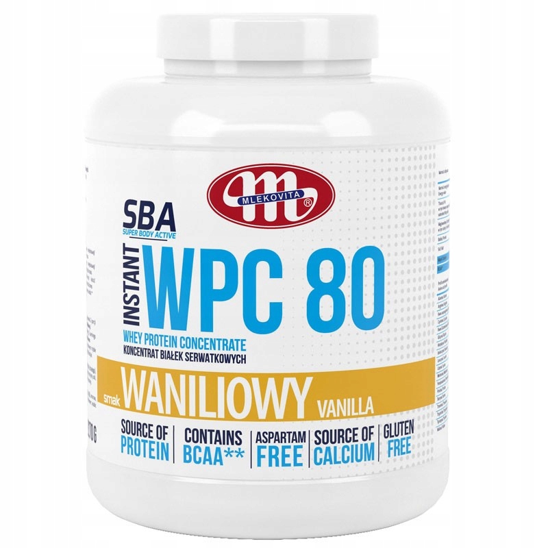 Proteín - MULUKOVITA SBA Okamžitá WPC80 2270G proteín
