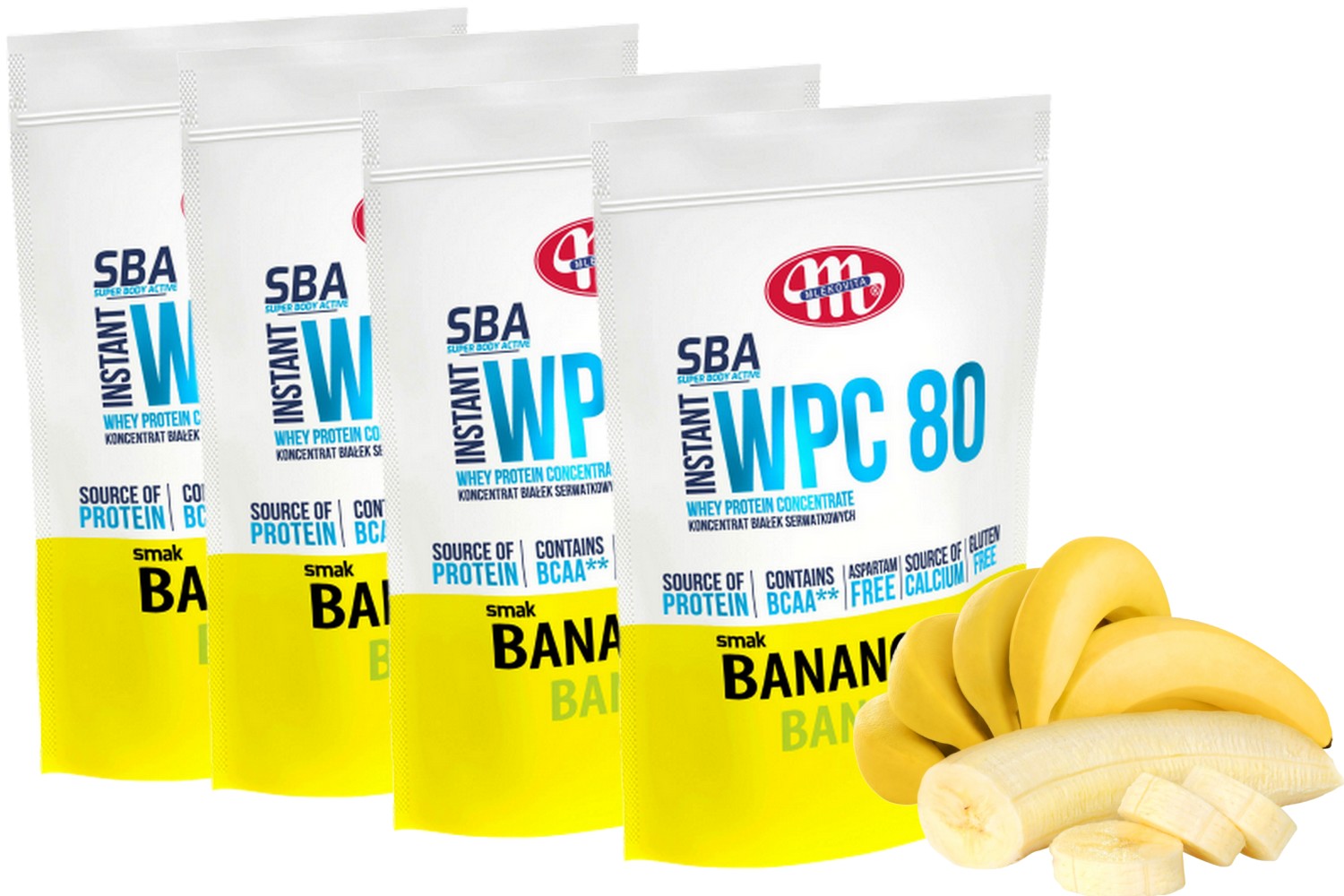 Proteín - MLEKOVITA WPC 2800g PROTEÍNOVÝ KONDICIONÉR BEZ ASPARTAMU