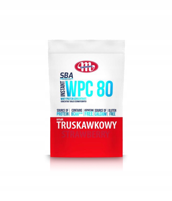 Proteín - Milkovita WPC 80 700 Whey Protein Protein Jahodový proteín