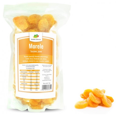 Sušené ovocie - Sušené marhule 1kg prírodné zlato chutné veľké