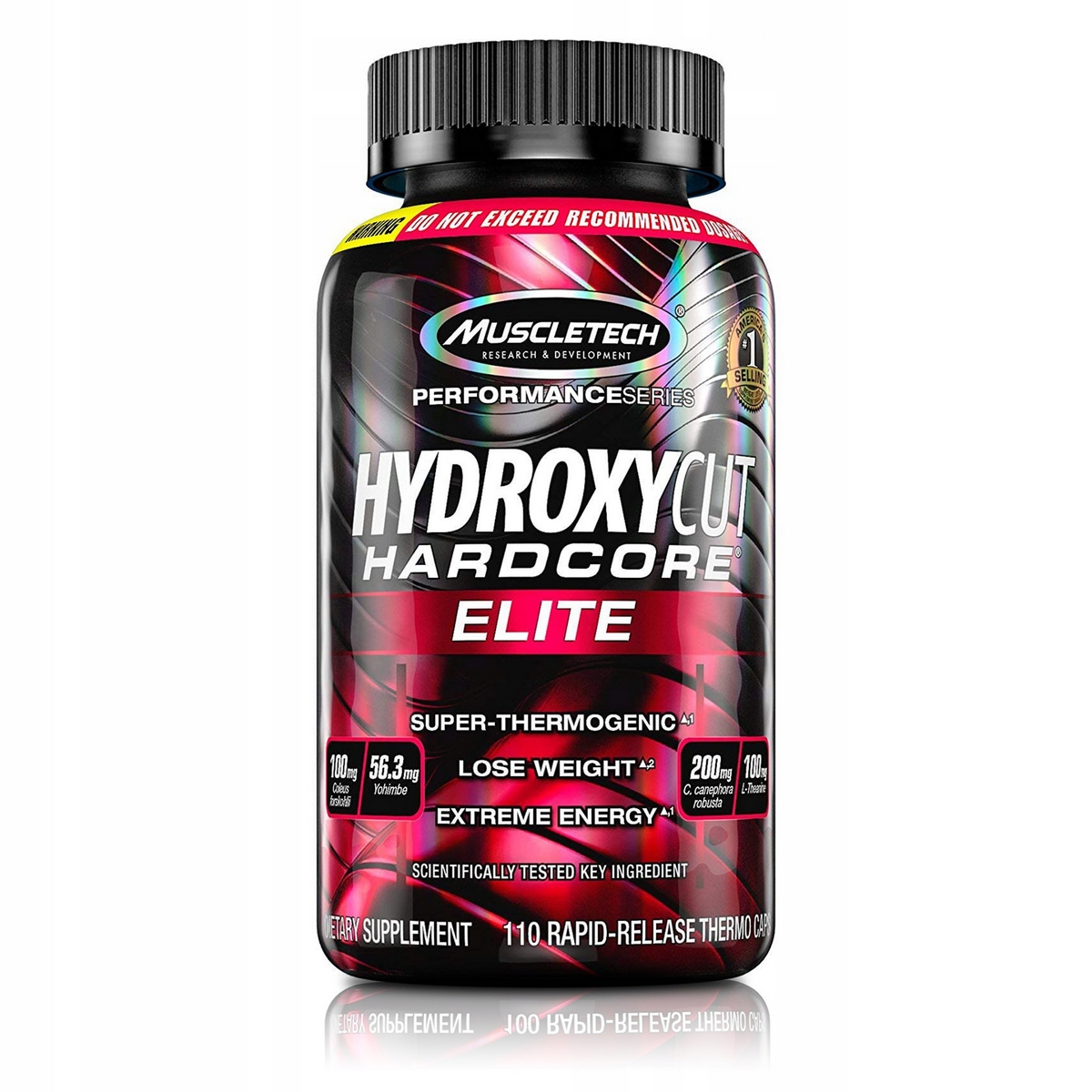 Spaľovač tuku - Muscletech Hydroxycut Hardcore Fat Burner