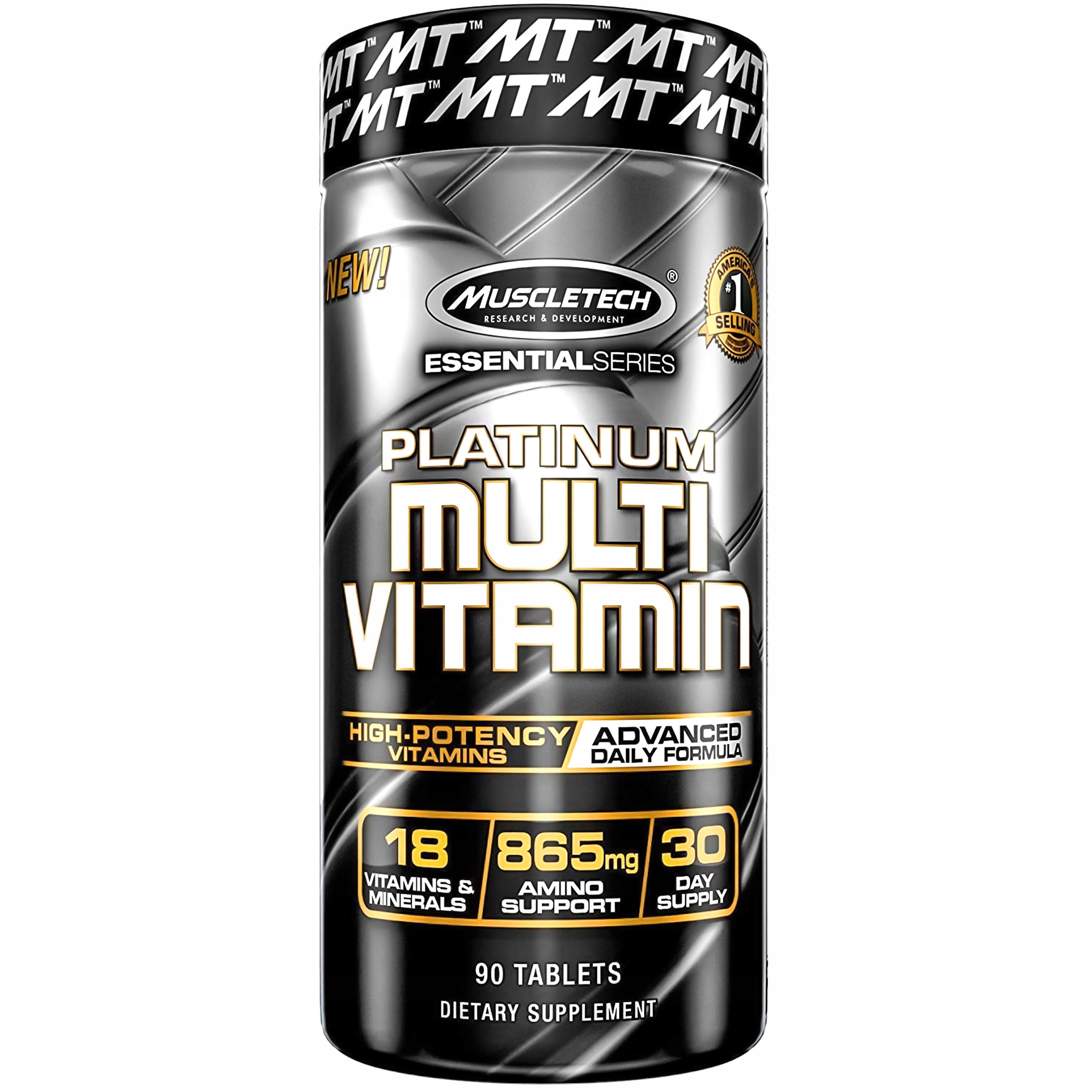 Muscletech Multivitamín pre športovcov 90tab zinok
