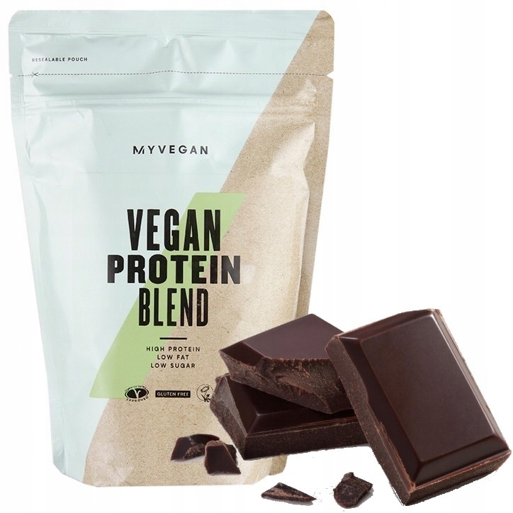 Proteín - MYPROTEÍNOVÁ VEGANOVÁ PRÍSADA 500G PROTEÍN Z VEGANOVÝCH HRÁŠKOV