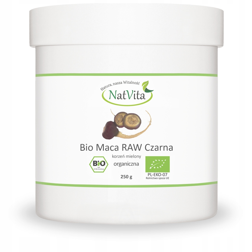 Mac Bio RAW BLACK MELONA 250G NATVITA