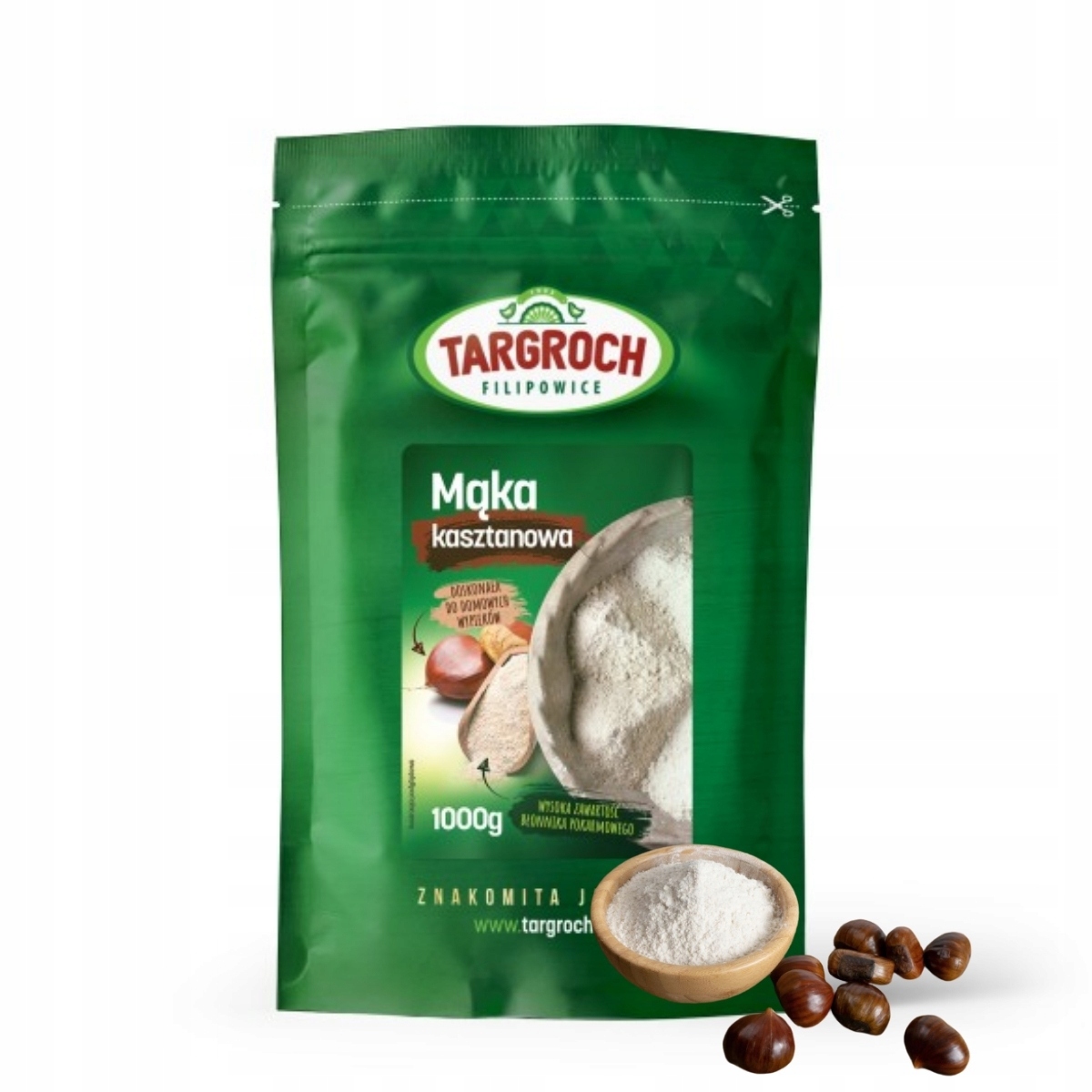 Gaštanová múka 1kg Targrch Naturalna