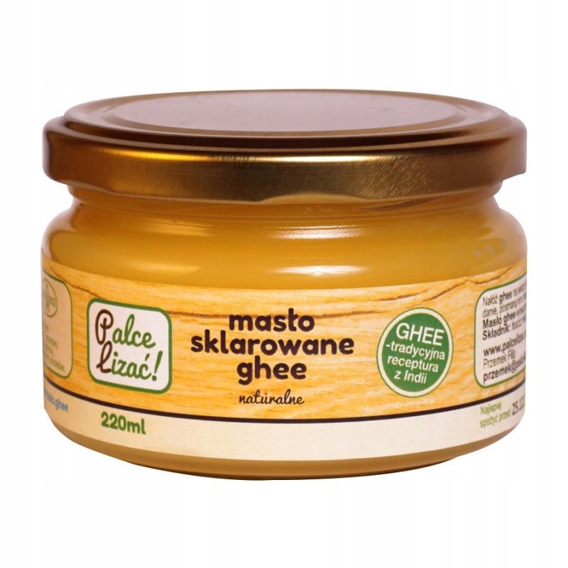 Vyčarované maslo ghee keto 220ml prsty lízať