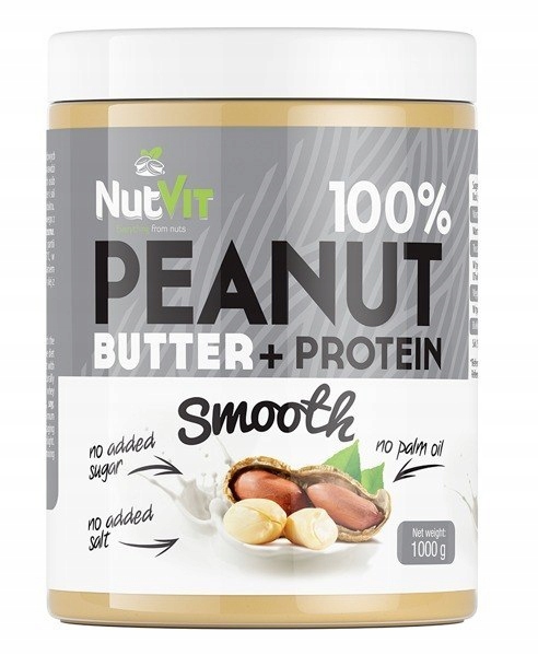 Arašidové maslo 100% s 2000g proteínom