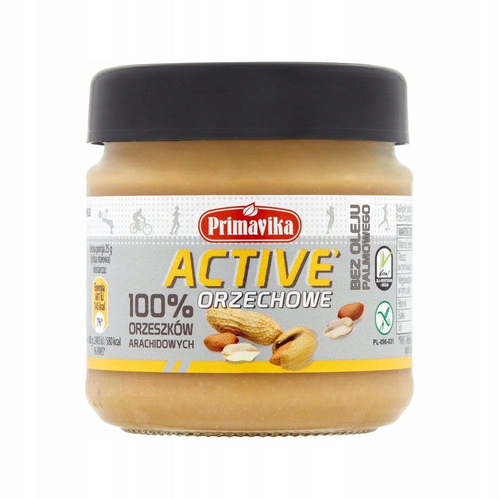 Arašidové maslo Active 100% Archaid NUTS