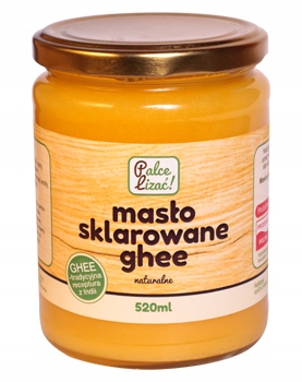 Vyčistené maslo Ghee, prírodné 520 ml