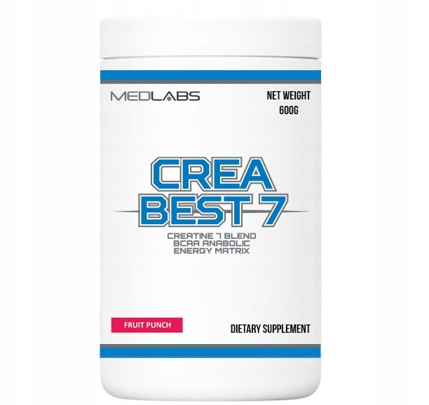 Kreatín - Medlabs Crea Najlepšie 7 600g Matrix Silný Kreatín