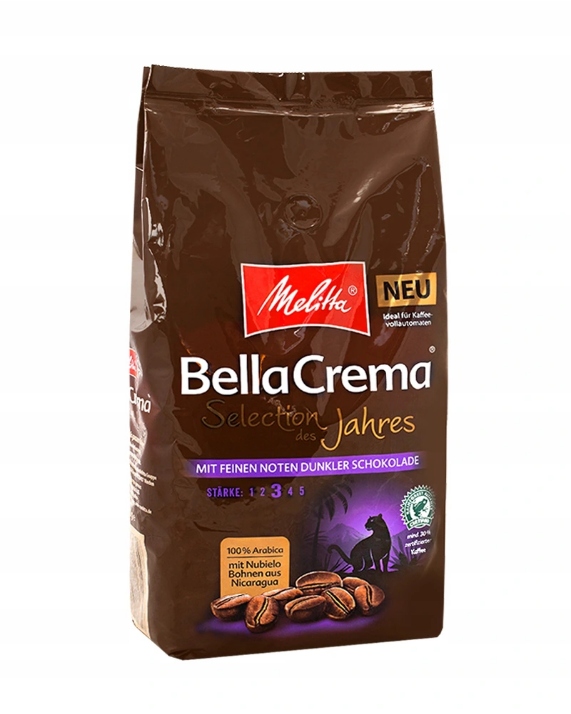 Zrnková káva - Melitta Bella Crema Výber kávových zŕn 1KG