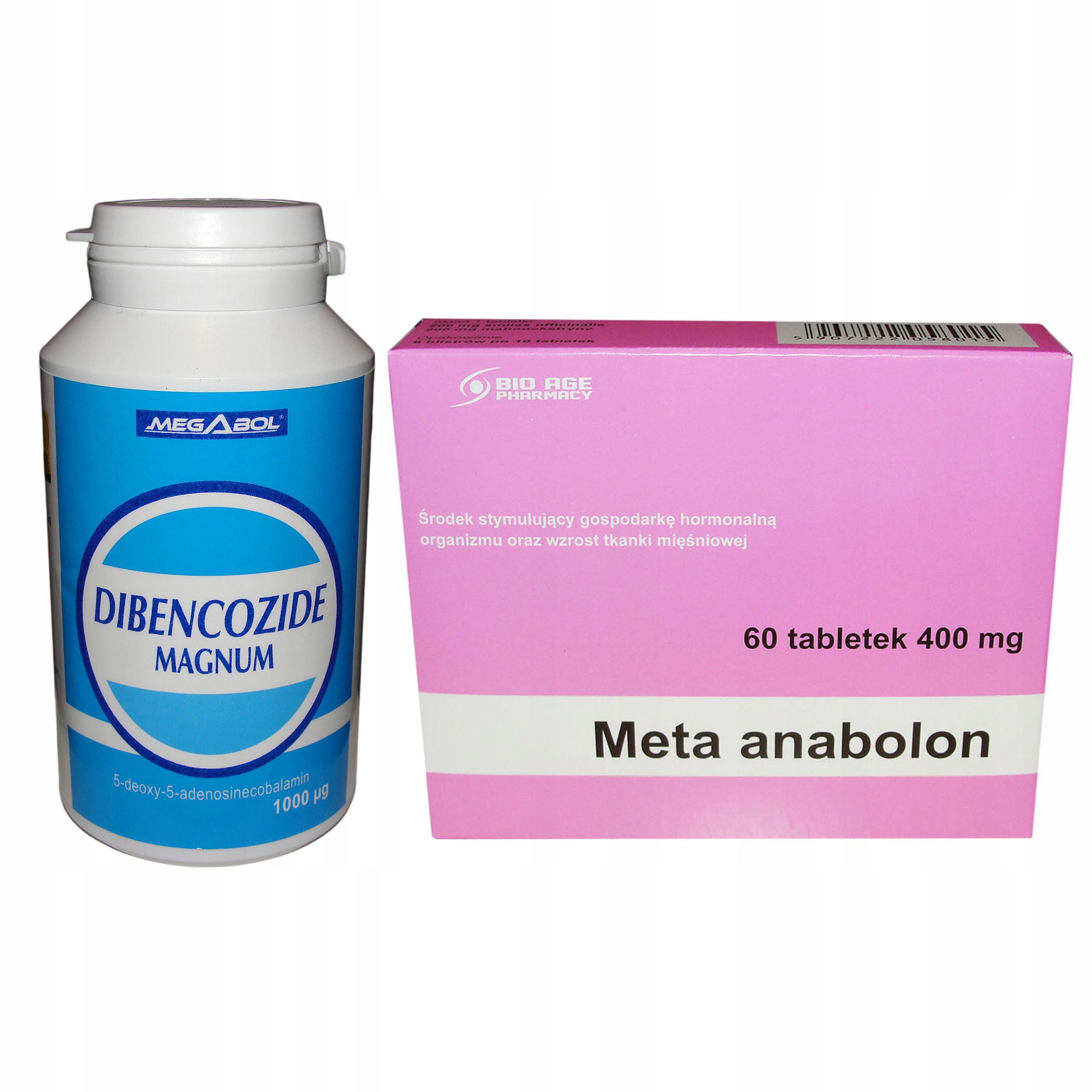 Mega súprava Meta Anabolon + Dibencozide Metanabol