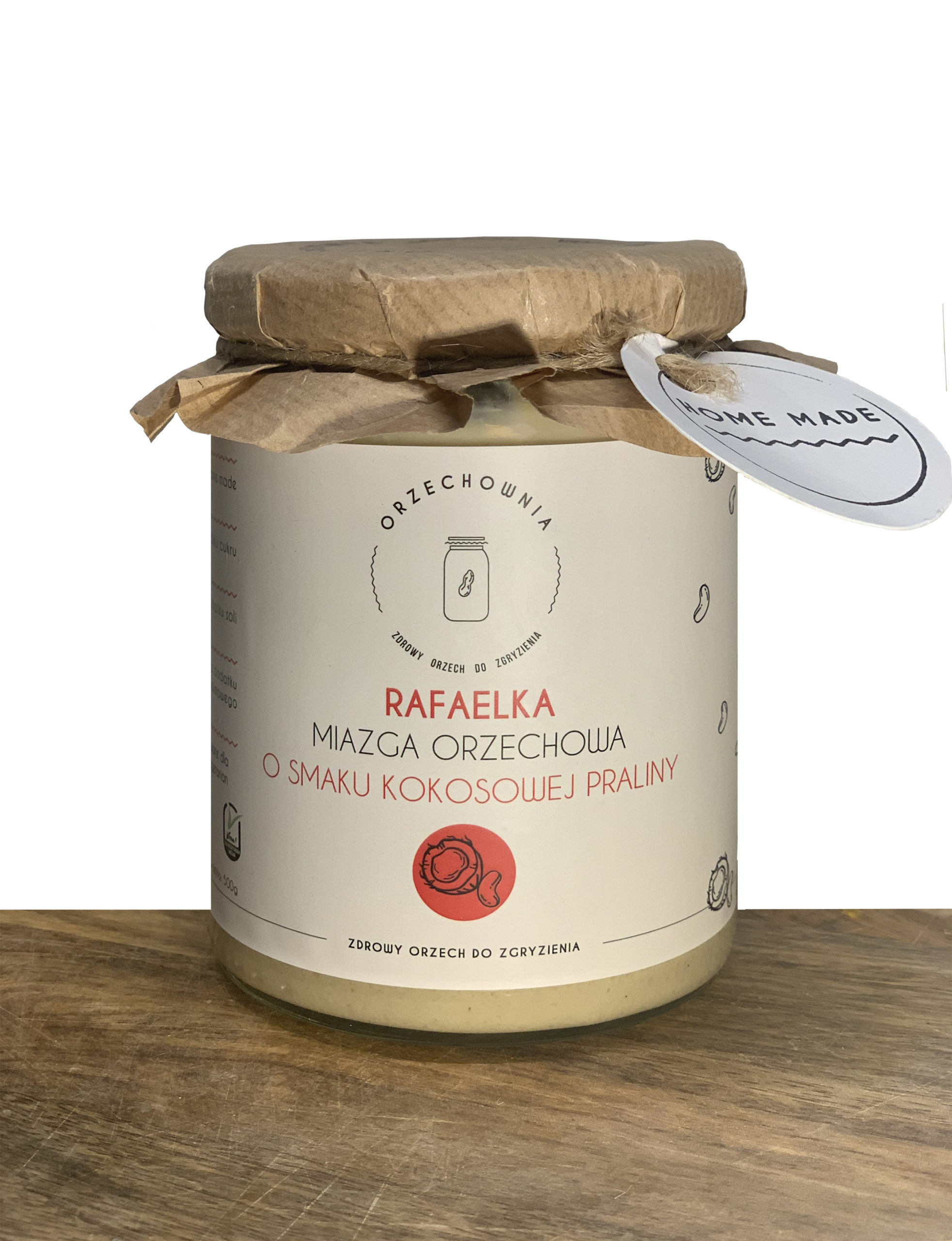 Arašidové arašidy s chuťou kokosovej chuti 500 g