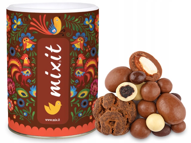 Mix ovocných orechov v čokoláde mixit 450g