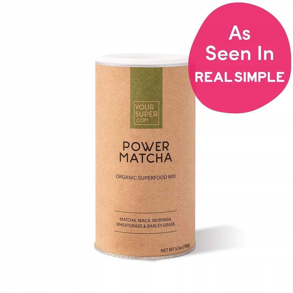 Miešanie superfoods yoursuper Power Matcha 30 POR