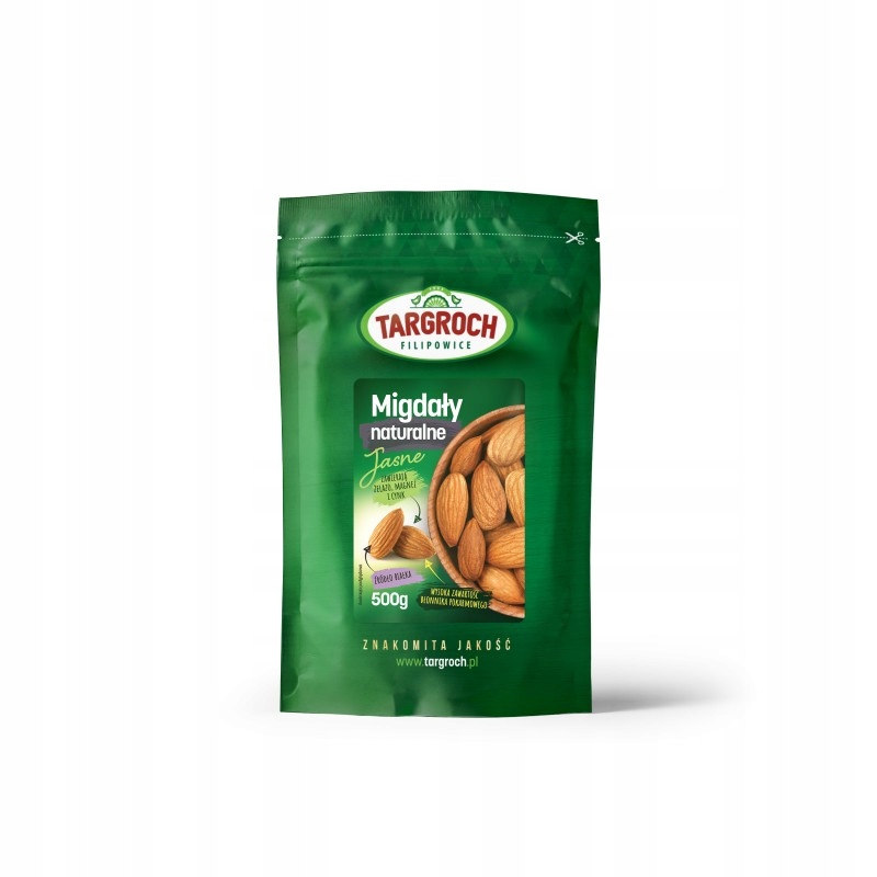 Orechy - Prírodné mandles jasné 500g mandle celé obchody