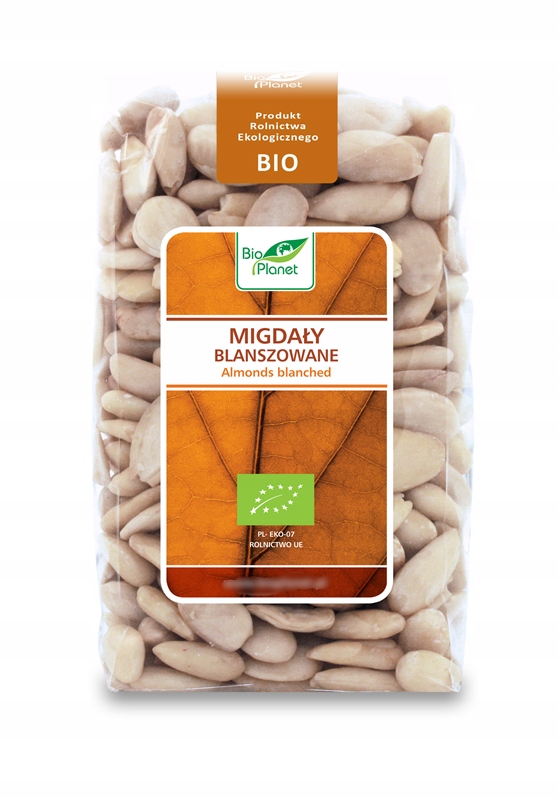 Orechy - Blanšírované mandle BIO 350 g bio planéty