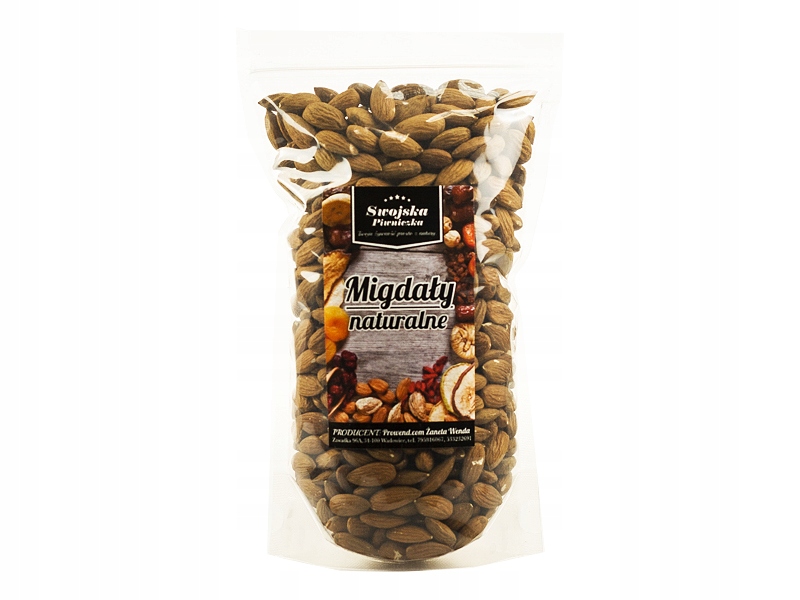 Orechy - Kalifornské mandlí Prírodné 1kg