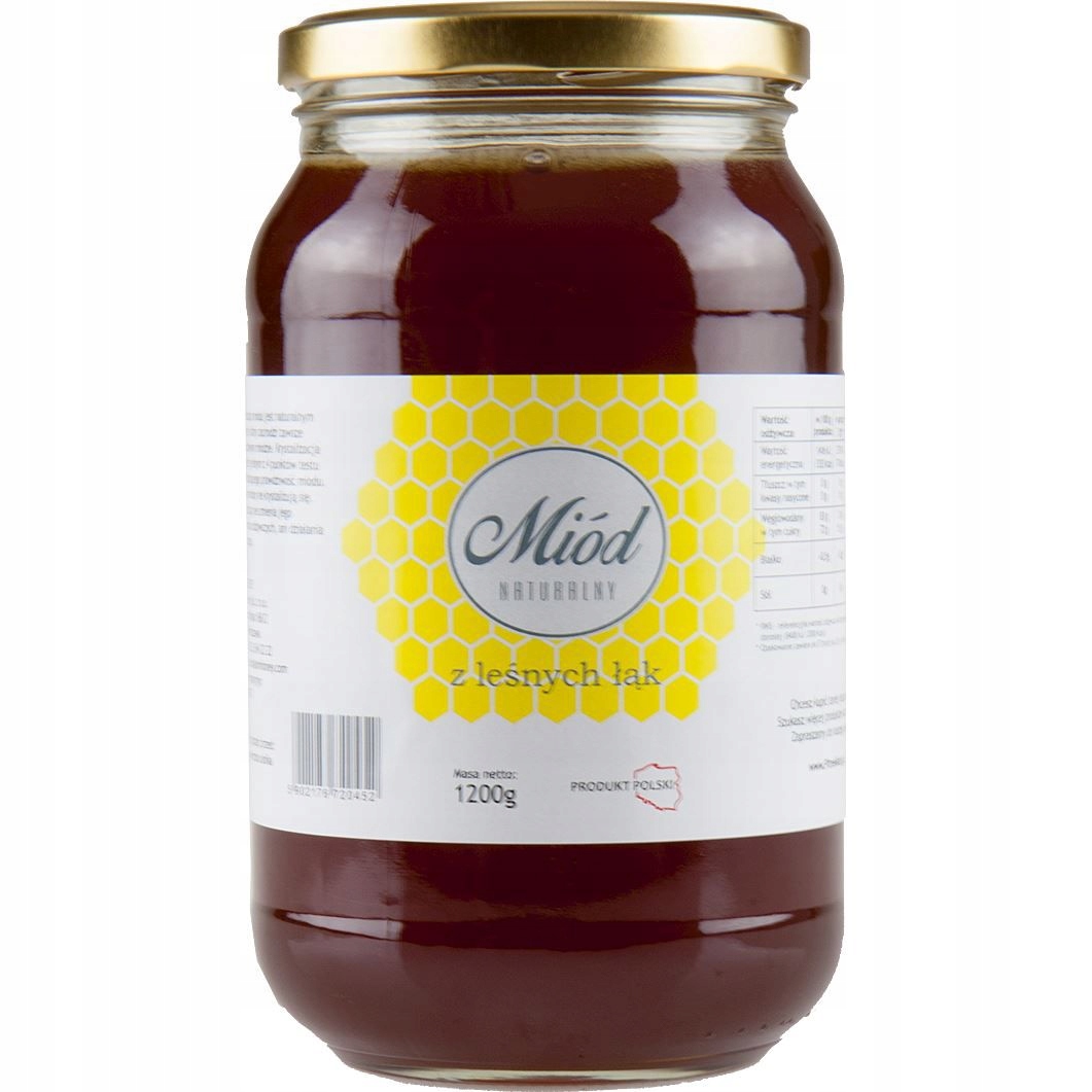 Lesný med 1,2 KG ESENCIA PRÍRODNÉHO LESA - Včelín