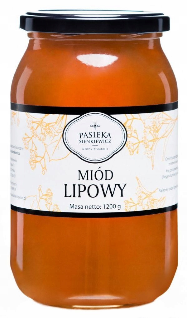 Linden Honey z Poľska 1.2kg Kvalita za studena!