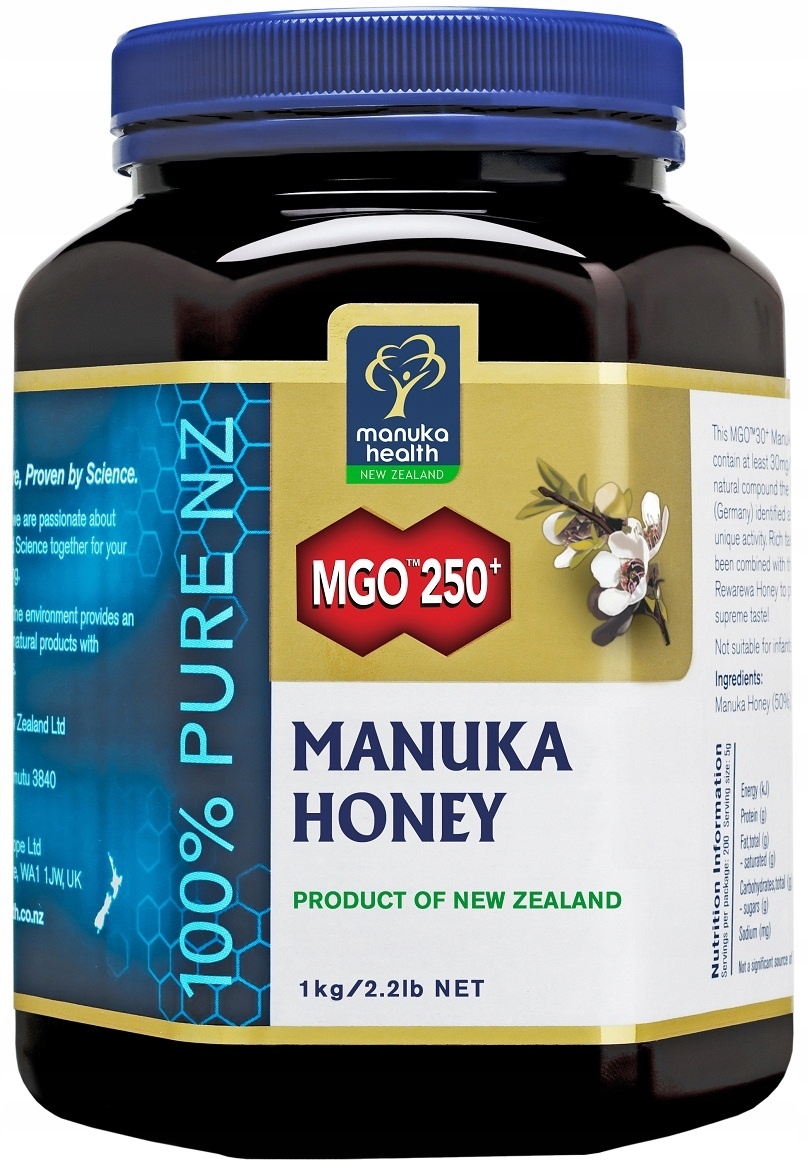 Honey Manuka 250+ Nectar 1kg - Manuka Zdravie