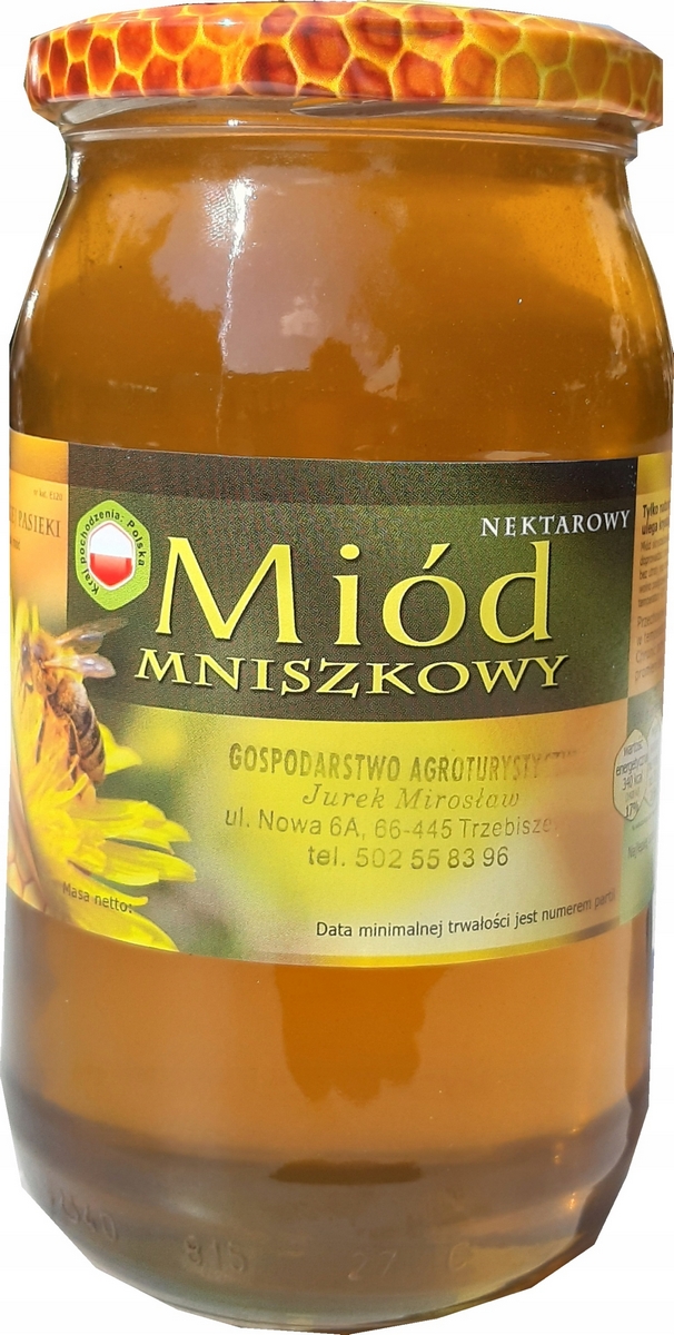 Mniszczowa HONEY1.1KG LUBUSKA 2020
