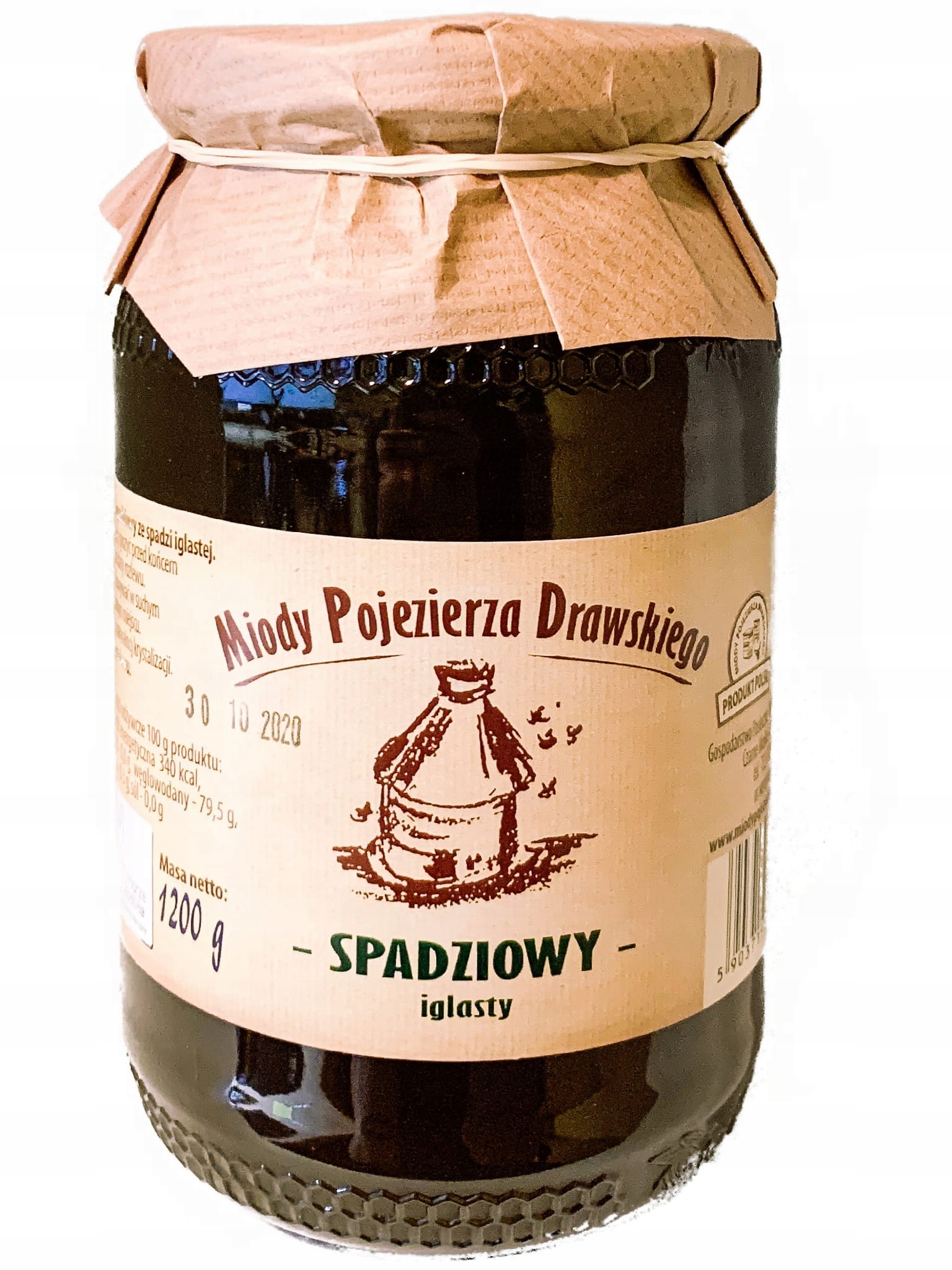 Honey ihličnatý 1200G Drawsski Lake District