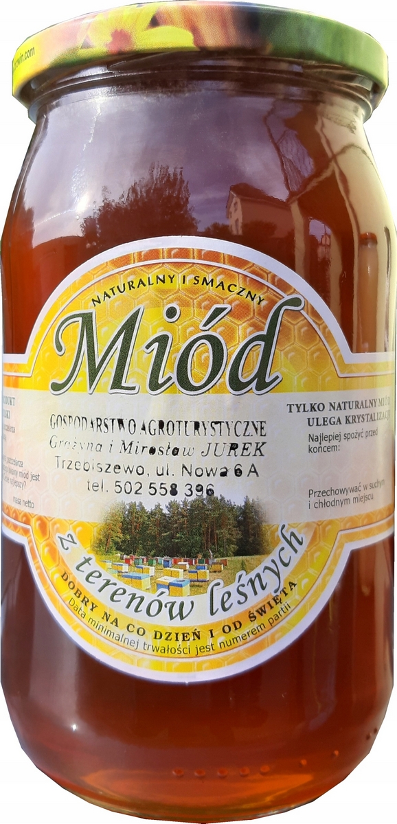 Med z lesných oblastí 1.1kg Lubuska