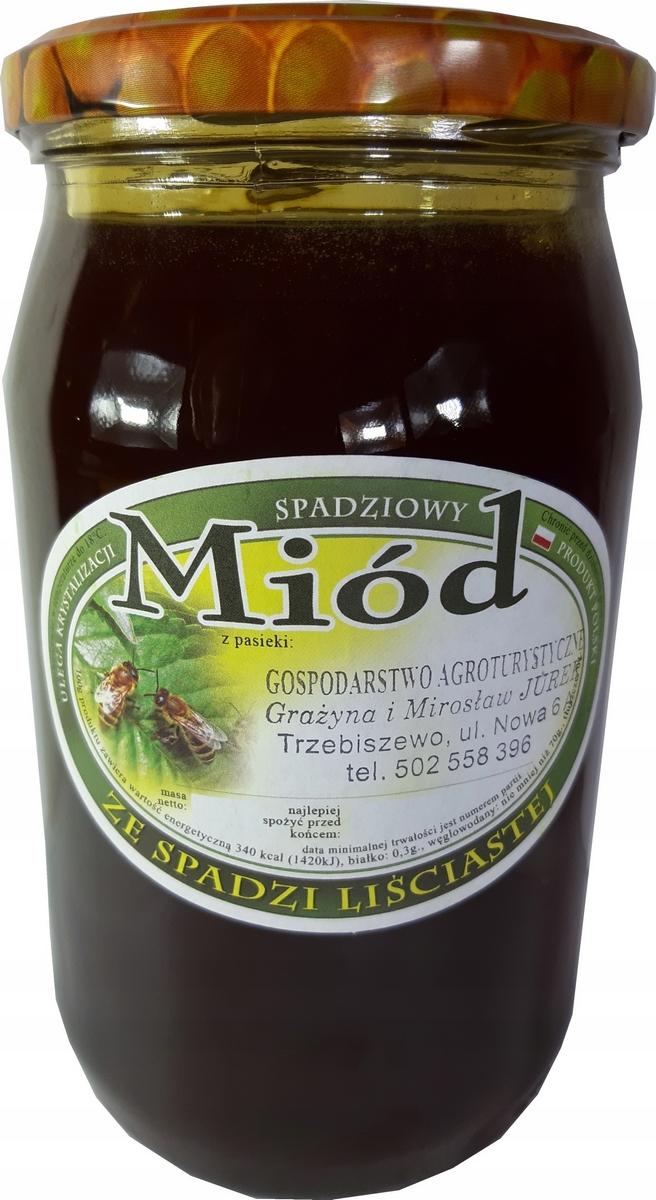 Med z listovej medovice 1,1 kg, Lubusz Land