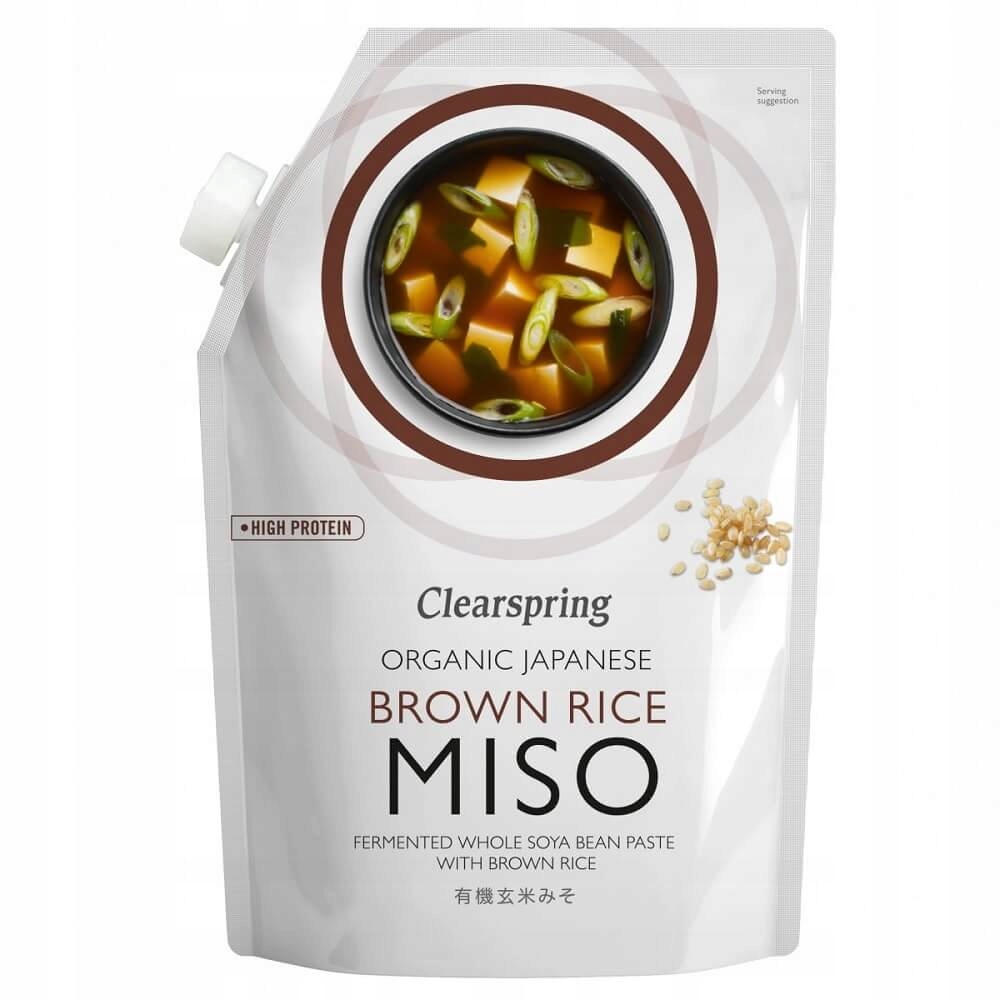 Japonska kuchyňa - Miso s hnedou ryžou BIO 300G CLEARSPRING