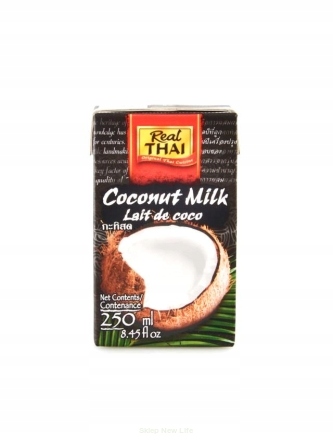 Kokosové mlieko 85% 250ml x 36 ks REAL THAI