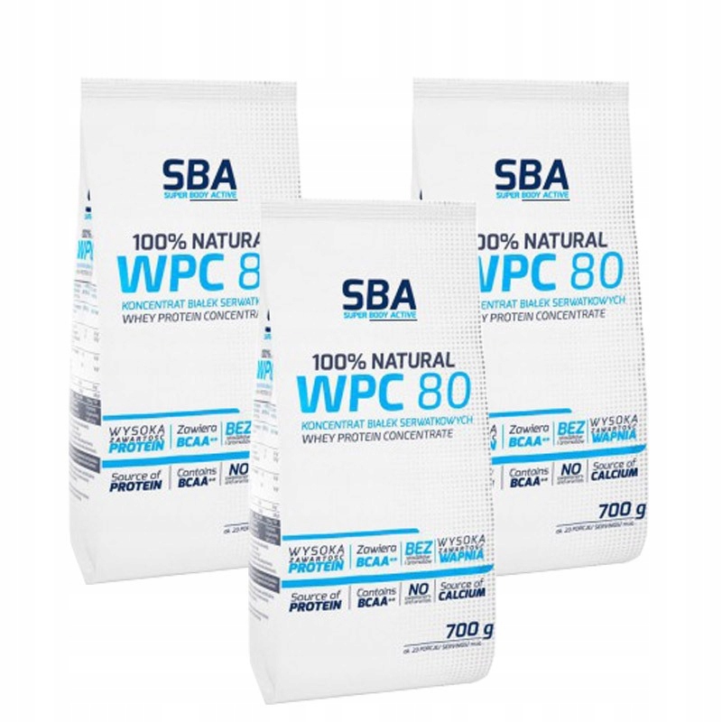 Proteín - Mlekovita SBA 100% Prírodné WPC80 2100G proteín