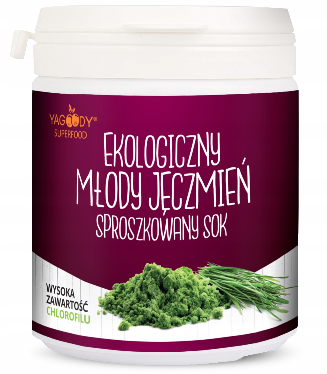 Mladý jačmeň prášková šťava bio 100g