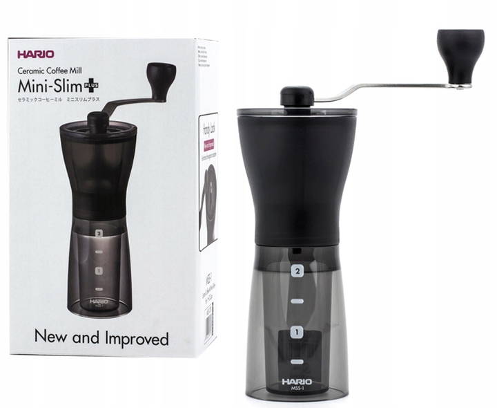 Handball Grinder Hario Mini Mill Slim Plus
