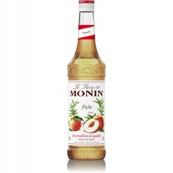 Monin Peach - Peach Sirup 0,7l