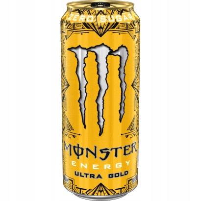 Monster Ultra Gold Nulový cukor, Ananás Chuť USA