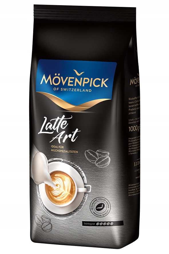 Zrnková káva - Movenpick Latte Art 1KG - Káva Bean