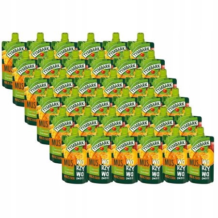 Musová zelenina Mango Ovocie Pumpkin Carrot Set 36x