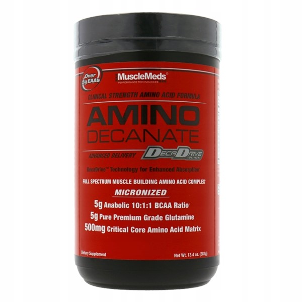 Aminokyseliny - Musclemeds Amino Desanate 360 g Regenerácia BCAA
