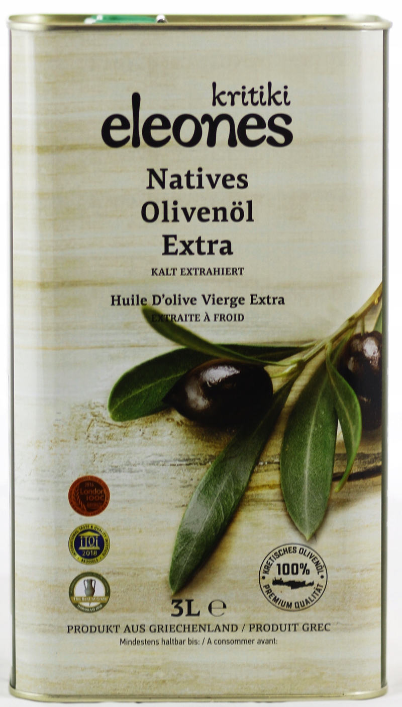 Olivový olej - Najnovší olivový olej z Grécko 3L Collection 2021