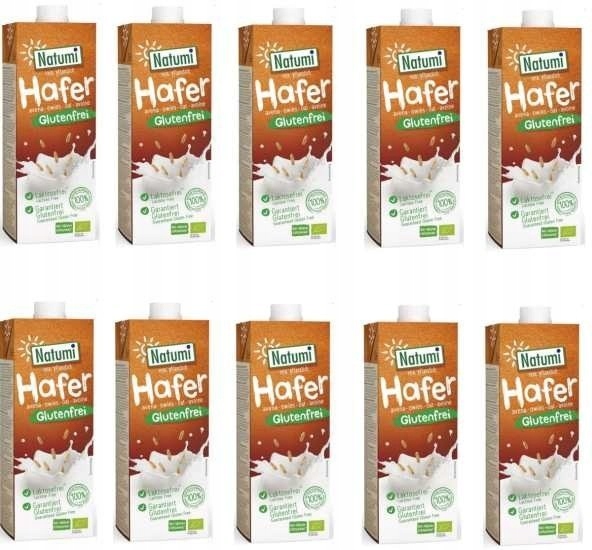 Ovsené vločky BIO 1 L - Natuti 10 x1L
