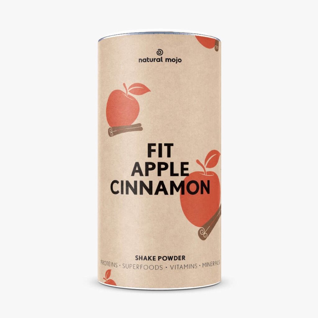 Prírodné Mojo Fit Shake Cocktail - Apple Cinnamon
