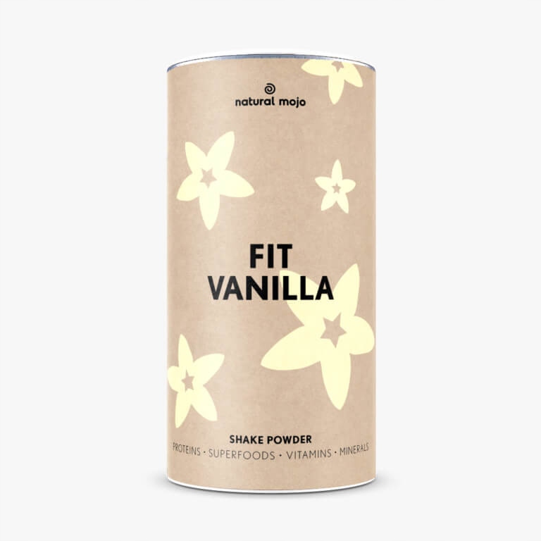 Prírodné Mojo Fit Shake Cocktail - vanilka - vanilka